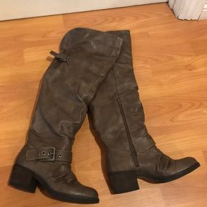 Carlos Santana knee high boots